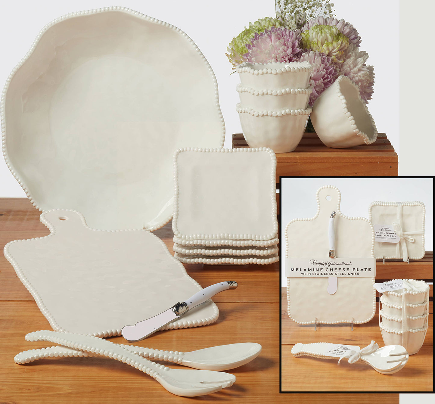 Cheese Board with Knife