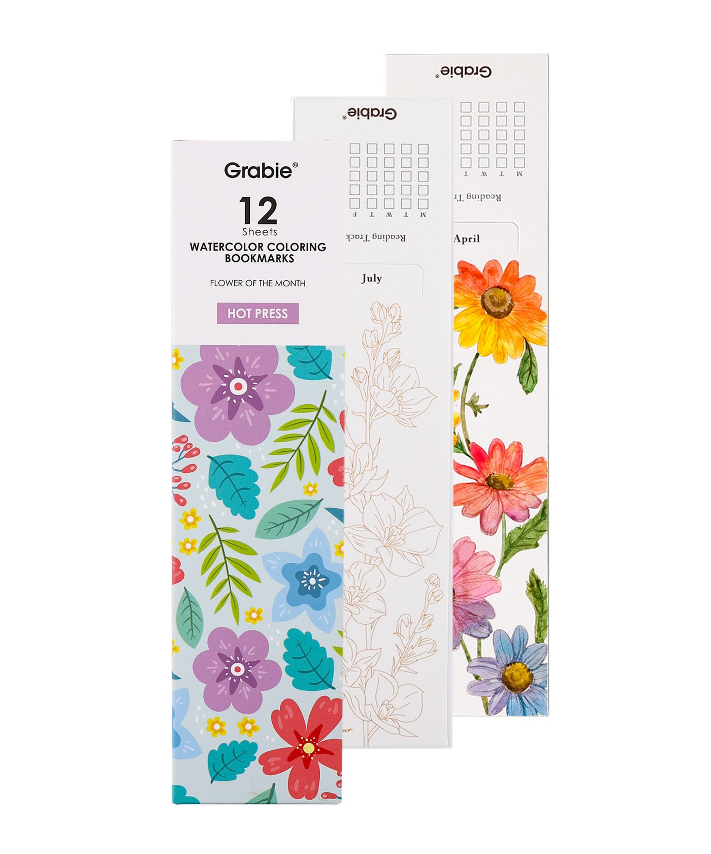 Watercolor Bookmarks