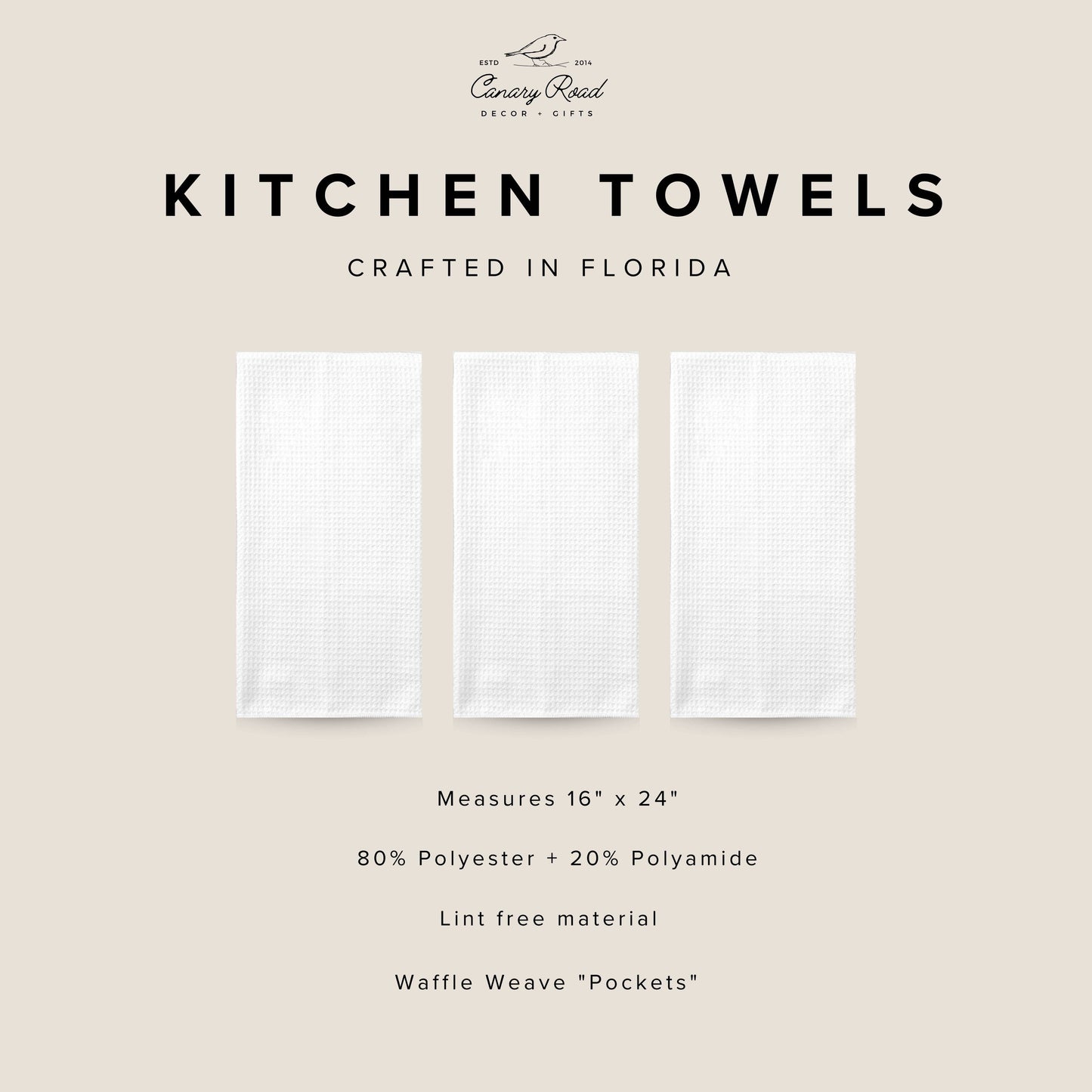 Carrot & Bunny Kitchen Towel