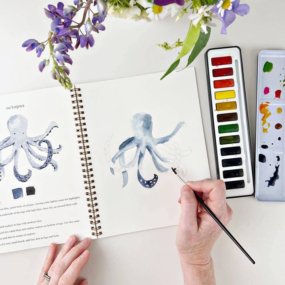 Watercolor Paint Set – 12 Colors