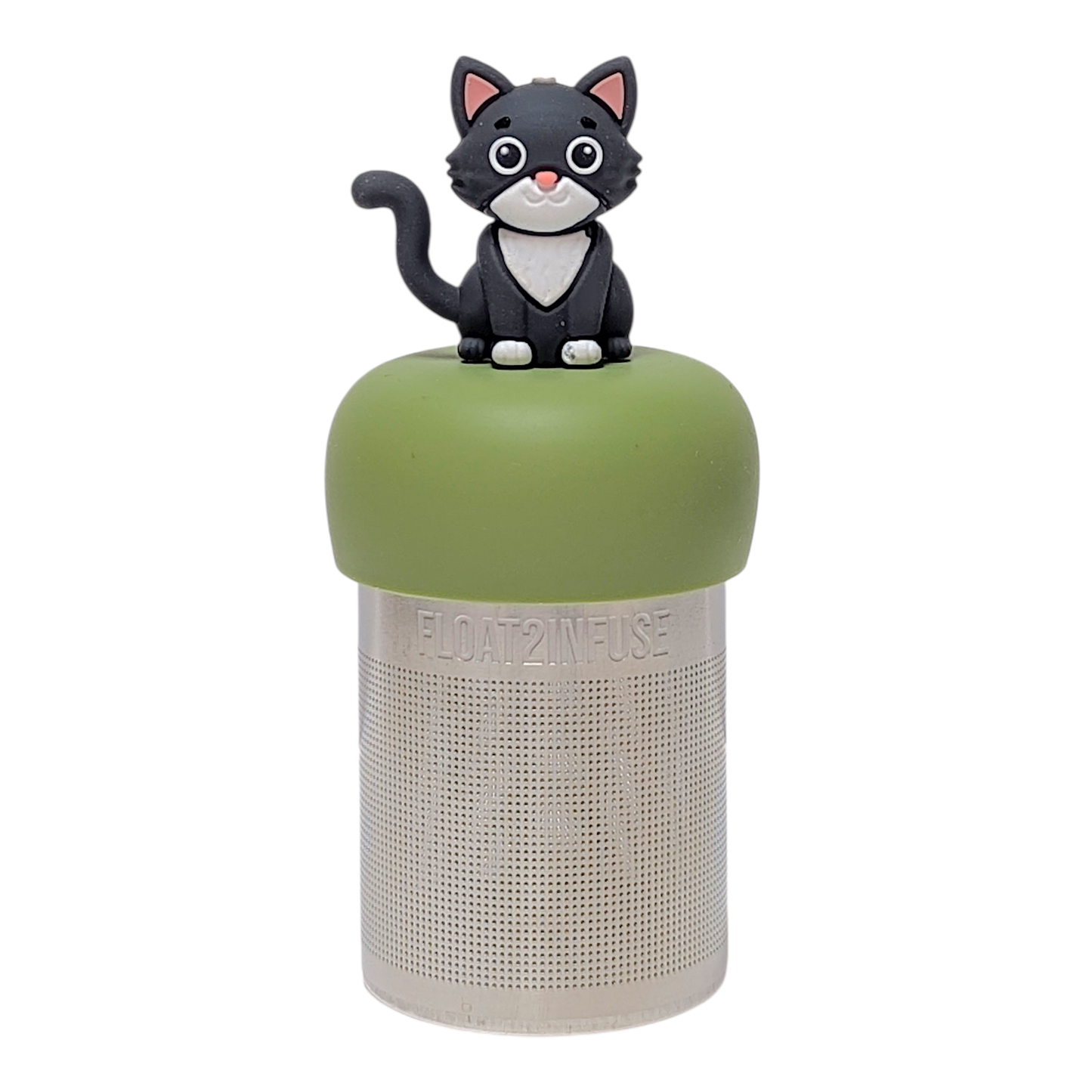 Cute Grey Cat | Floating Tea Infuser