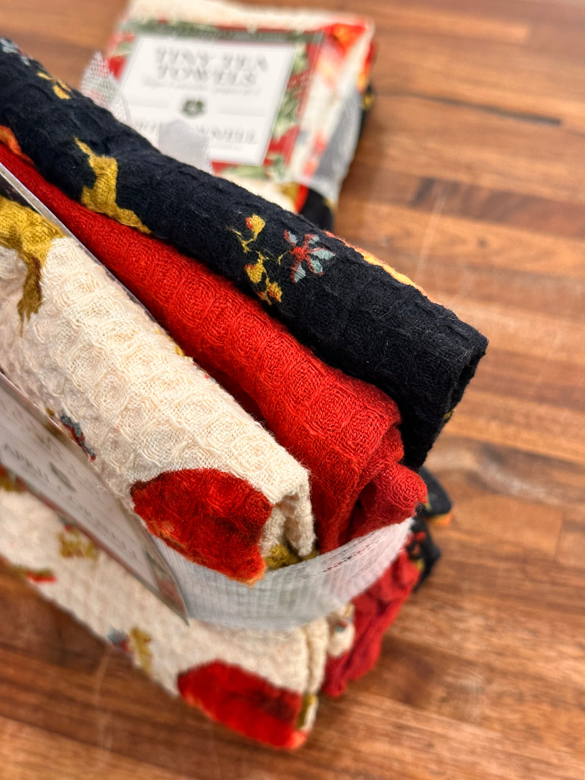 Apple Patchwork Tea Towel Bundle