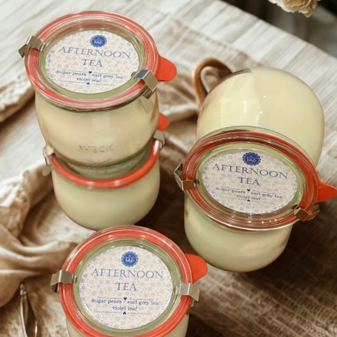 Tulip Jar Candles