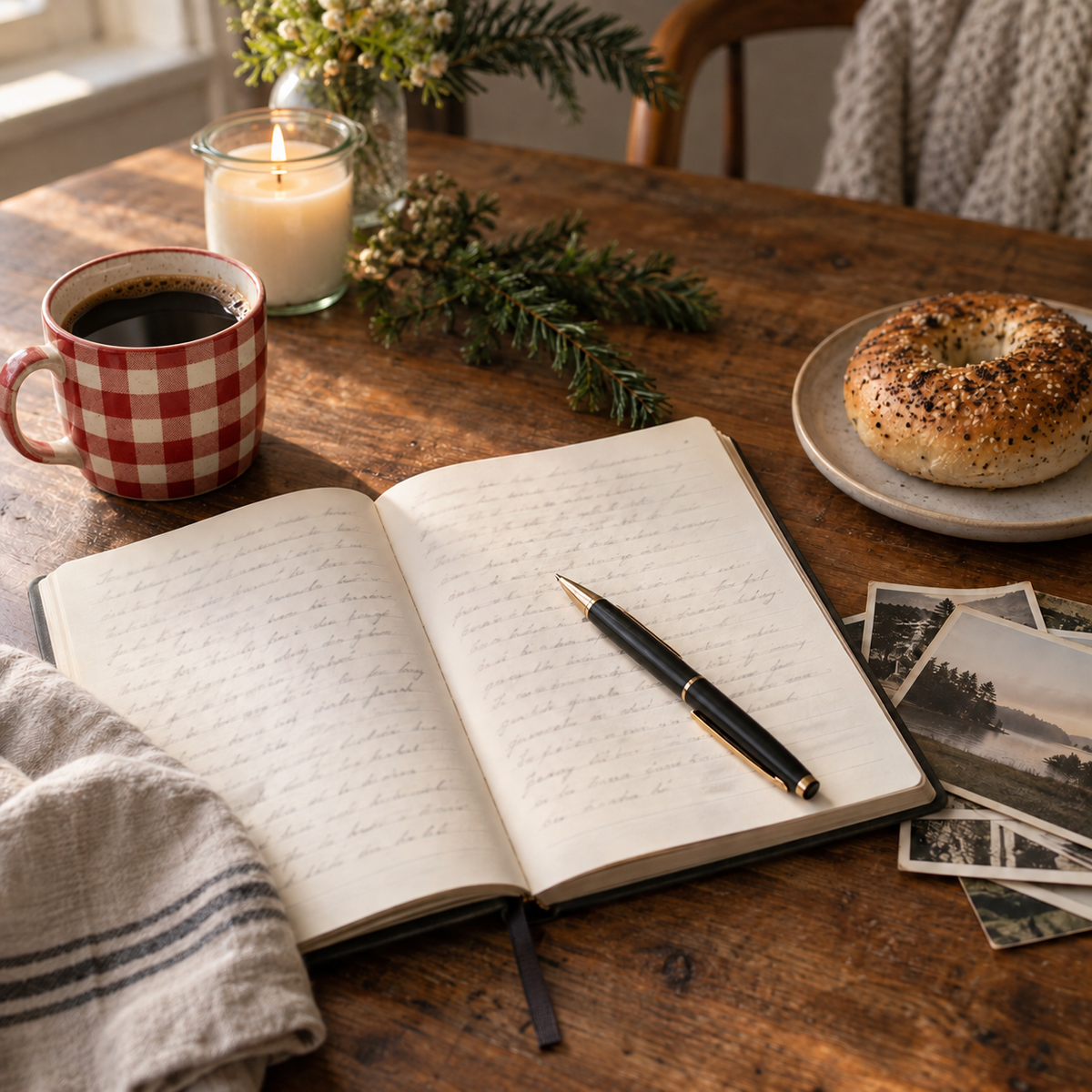 Preparing Our Hearts for the Holidays: A Journaling Workshop with Robin (10/31)