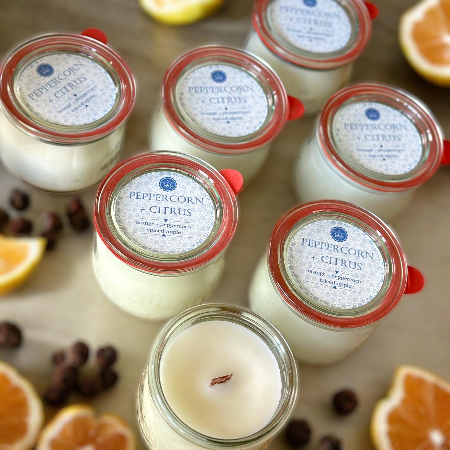 Tulip Jar Candles