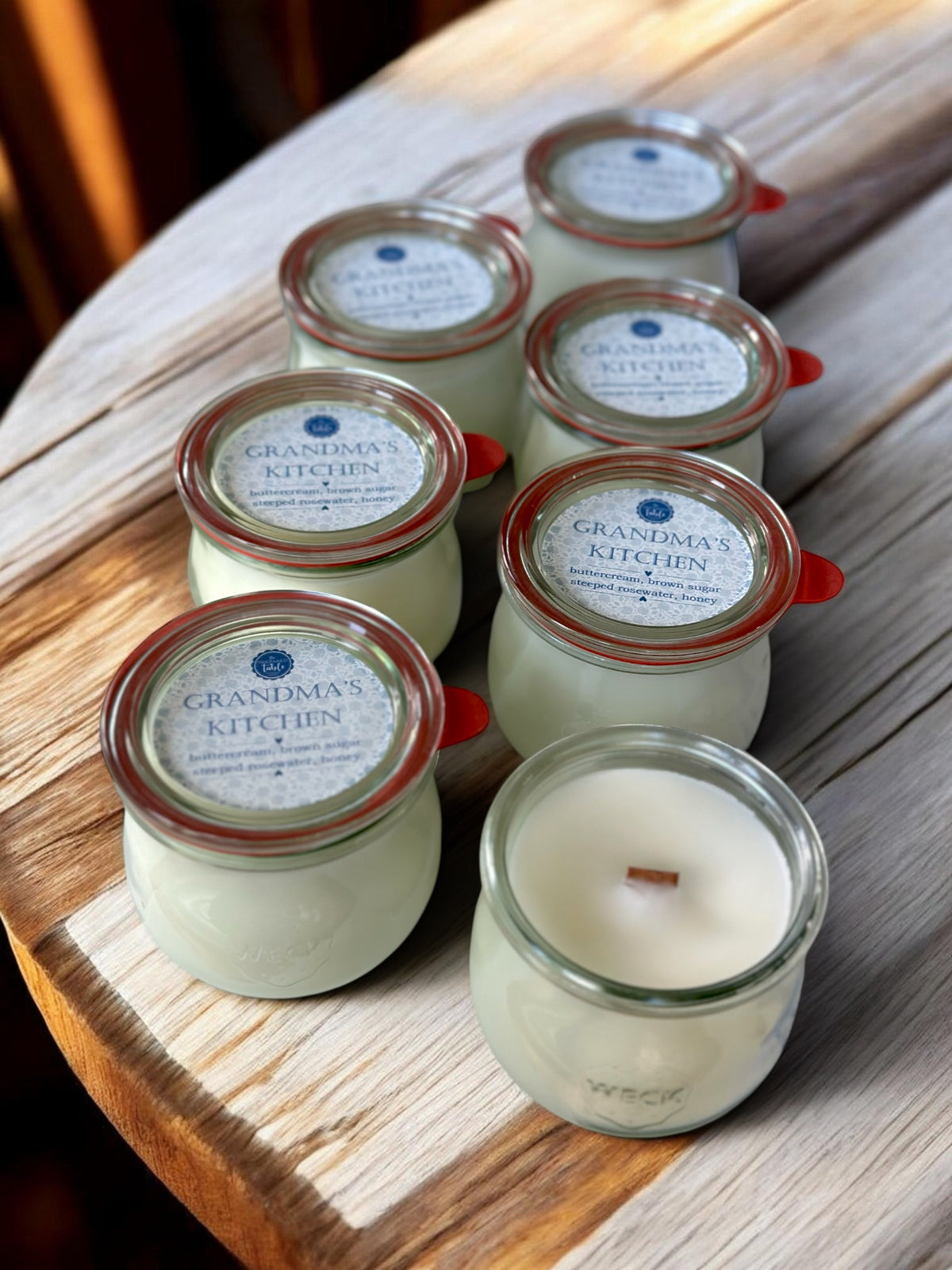 Tulip Jar Candles