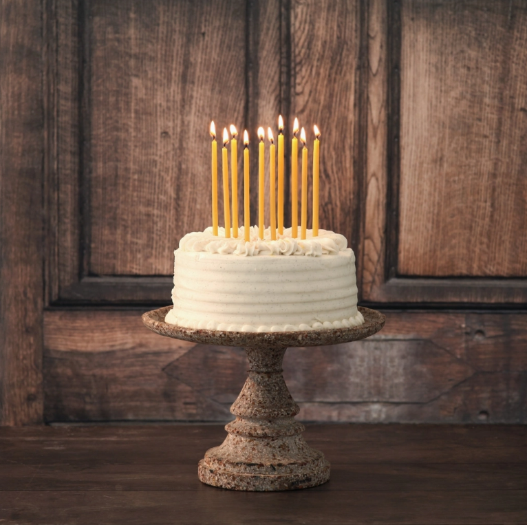 Tall Birthday Cake Tapers
