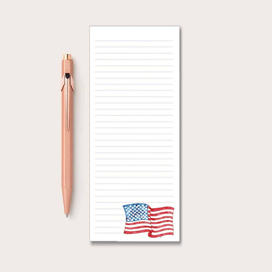 American Flag Refrigerator Notepad