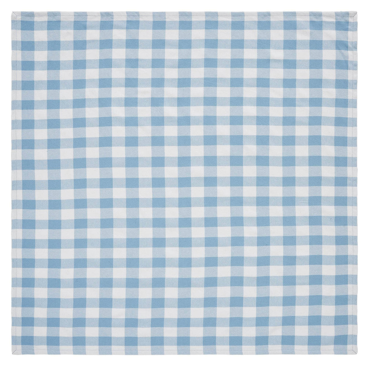 Annie Buffalo Check Blue Table Topper